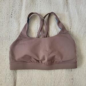 NWT Lululemon Energy Bra in Twilight Rose Size 6